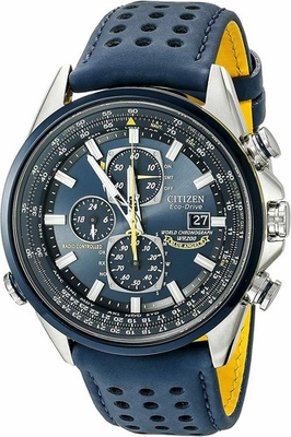 #ad #ad Citizen Men#x27;s Blue Angels World Chronograph Eco Drive Watch AT8020 03L NEW $409.00