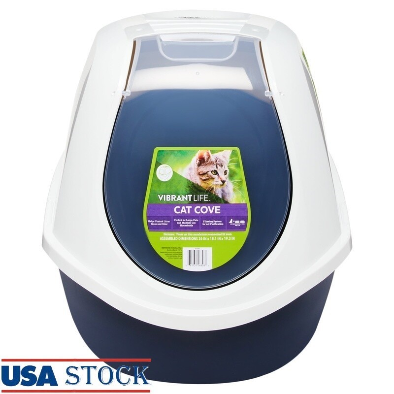 Odor Control Easy Clean Clear Door Cozy Space