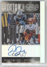 2016 Panini Gala Action Auto 28/49 Devin Funchess #AA-DFS Auto d4y