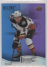 2021-22 Upper Deck Allure Rainbow Blue Purple 137/199 Mason McTavish #R-3 13pf