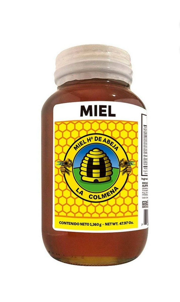 HONEY 100% Pure & Natural 1.360gr Miel De Abeja Pura & Natural
