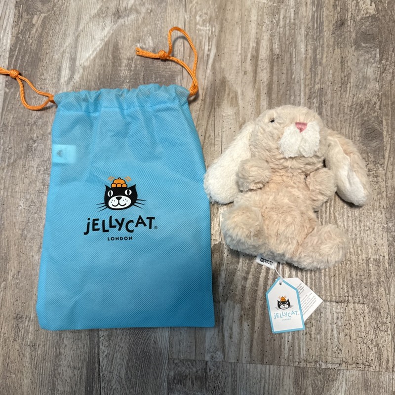 Jellycat Yummy Bunny Beige WithDustBag 100% Authentic NWT US SHIP FAST