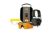 Wiley X WX VAPOR COMM Shooting Range Kit Tactical Schutzbrille Geh&ouml;rschutz aktiv