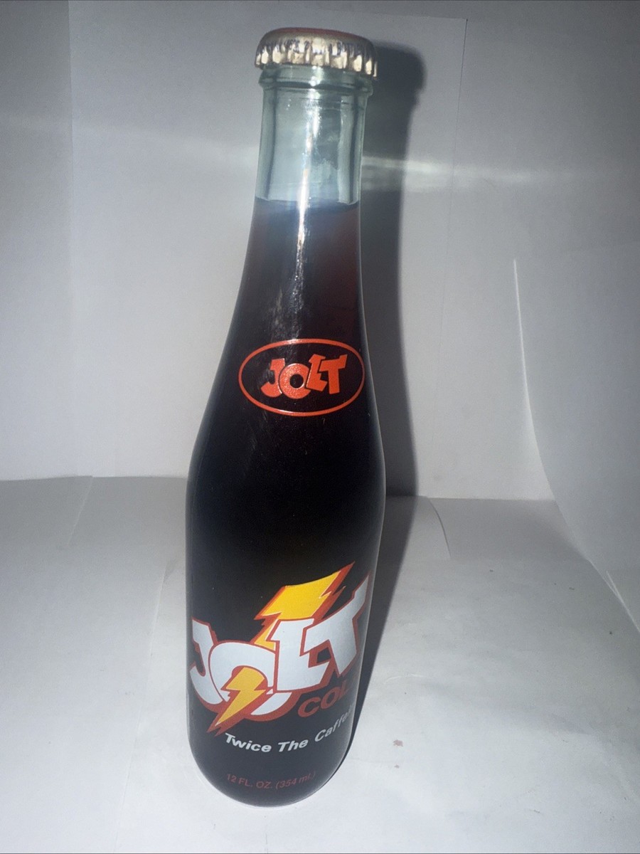 Jolt Cola Vintage 12 Oz. Unopened Bottle With Pop Top Twice The