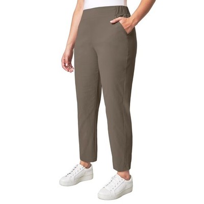 Modern Ambition High-Rise Travel Pants XXL Beige Elastic Waist Womens NWT 2494