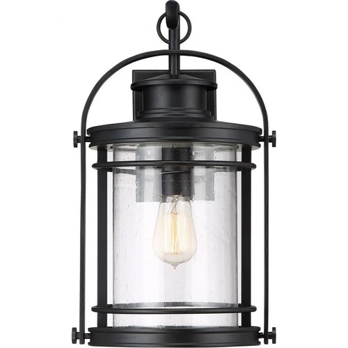 Booker 18.25 Inch Outdoor Wall Lantern Transitional Aluminum - 18.25 Inches high - Picture 4 of 5