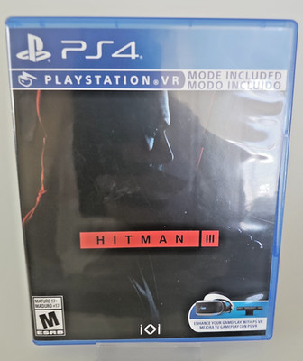 Hitman 3 - Sony PlayStation 4 VR Mode Included  Awesome Game!