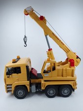 Bruder MAN TGA Telekran TC4500 LKW Spielzeug Kranwagen Yellow Crane Truck