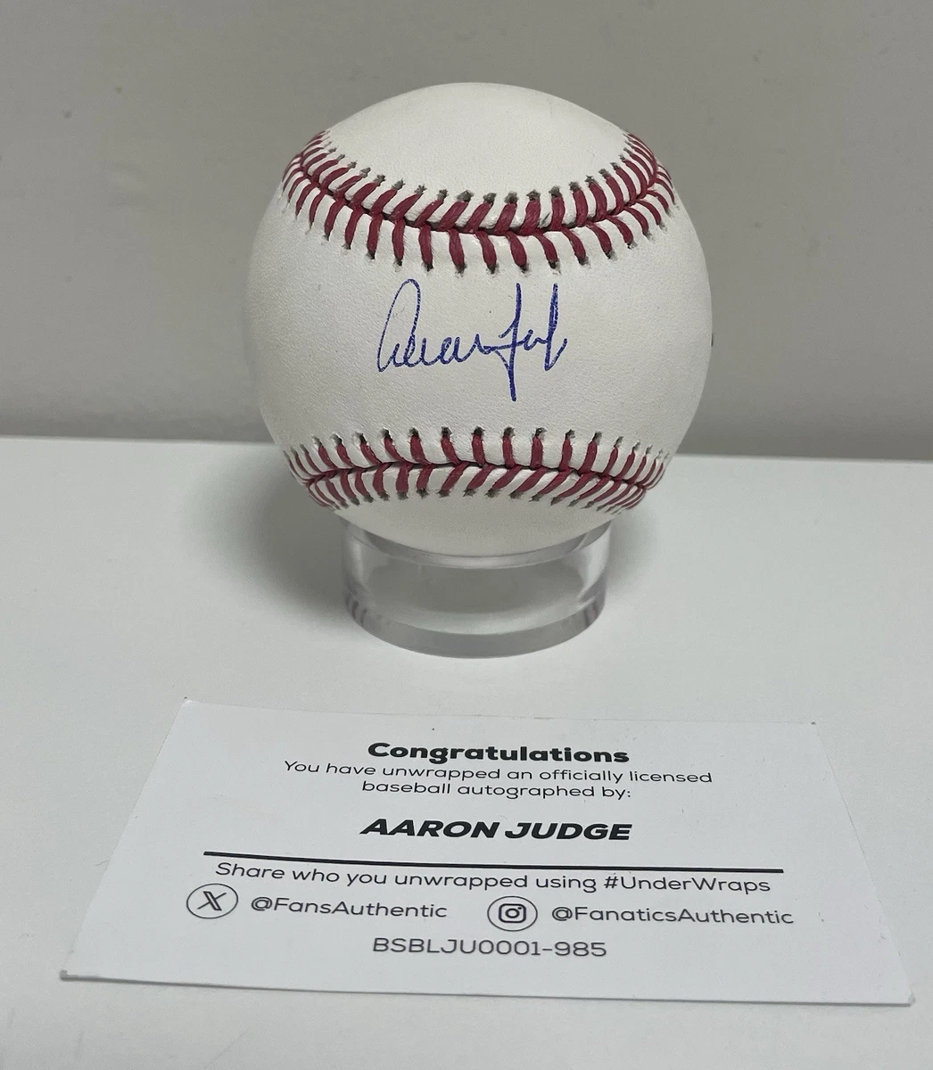 Aaron Judge Fanatics Authentic Baseball MLB Original Autographed