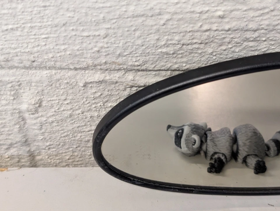 06 07 08 BMW 325i 328i 330i 335i Driver Left Side Mirror Glass Auto Dim OEM - Image 3 of 4