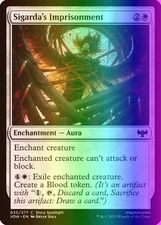 MTG Sigarda's Imprisonment (35/596) Innistrad Crimson Vow LP FOIL