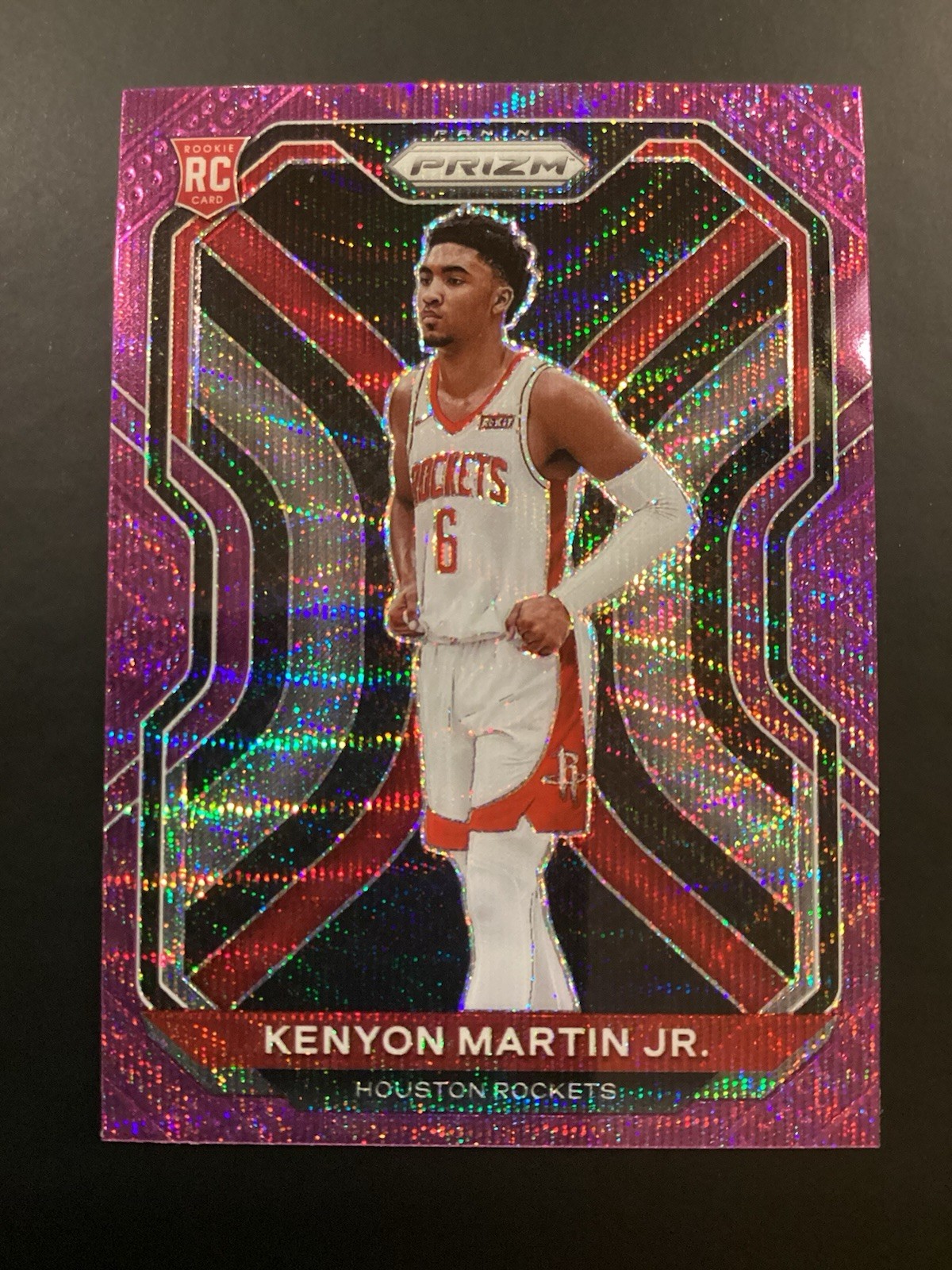 2020-21 Panini Prizm -Purple Wave Prizms #265 KENYON MARTIN Jr. -Houston Rockets