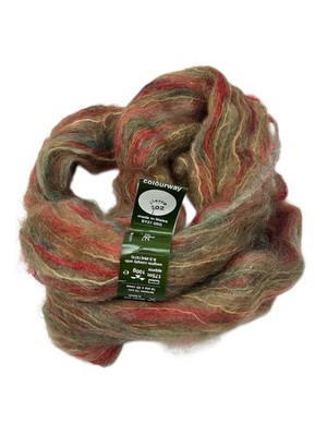 Colinette 1 Skein Mohair Blend Yarn Pierro 102  100g 175m Wool Nylon Earth Tones