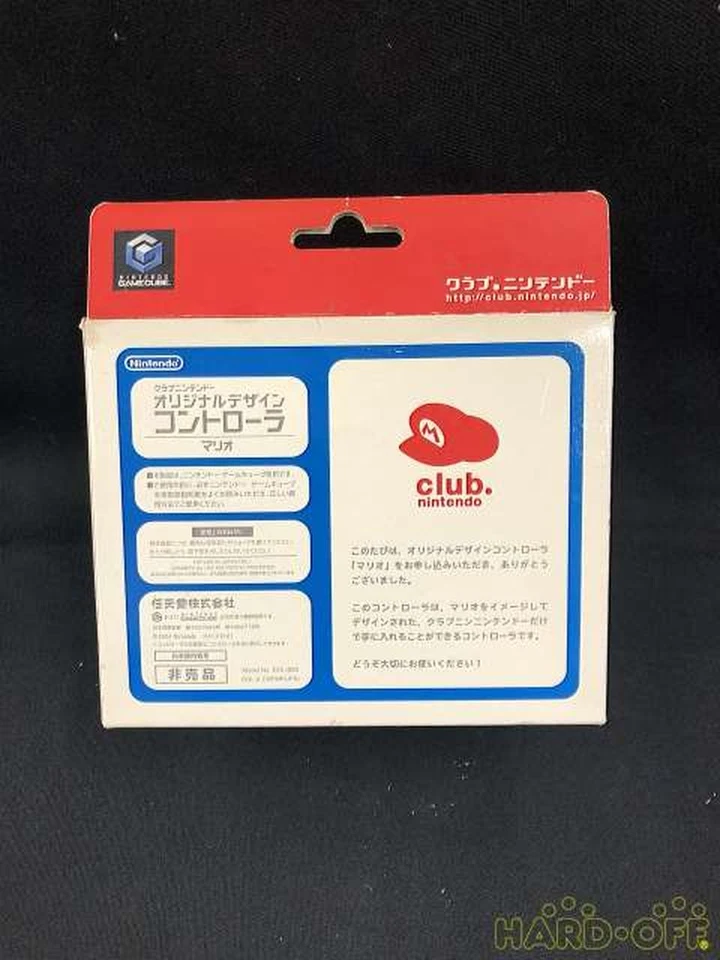 Nintendo GameCube Controller Mario w/Box Club Limited Japan Tested Rare - Image 4 of 4