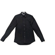 Prada Black Dress Shirt Mens Size 38 | 15 S-M Slim Fit