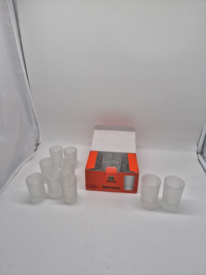 15x Jägermeister Shotgläser 2cl & 4cl Frosted 