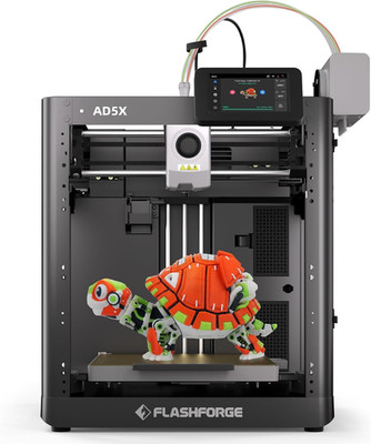 AD5X Multi-Color 3D Printer, 600Mm/S High-Speed 4 Color 3D Printer with 300˚C No
