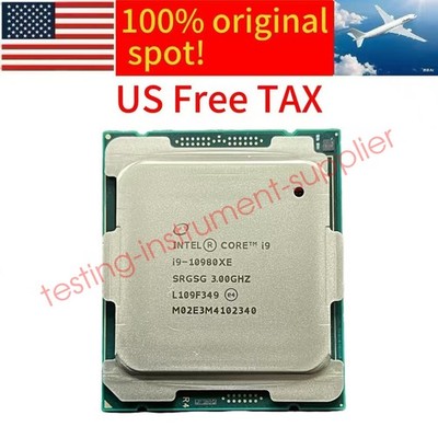 Intel Core i9-10980xe  3.0-4.6 GHz 18 core  36T 24.75MB  165W  CPU processor