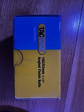 Tackwise 16G/63mm (1.5") Angled Finish Galvanised Nails Box of 2500