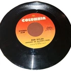 Bob Dylan / Knockin' On Heaven's Door / Original 1973 Columbia 45 / NM