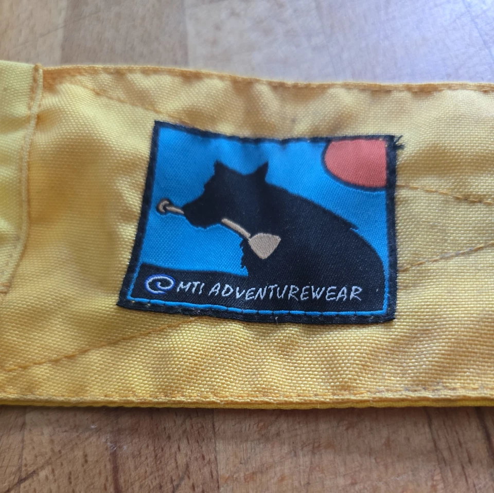 MTI Adventurewear Dog Canine Adjustable Life Jacket  XL Yellow - Image 3 of 4