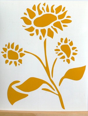 sunflower flower sticker decal sticker vinyl sunflower flower sunflower flowers sun