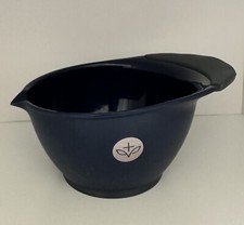 LEAF FLOWER HAIR COLOR MIXING CUP BOWL SALON ACCESSORIE TOOL BLUE COLOR