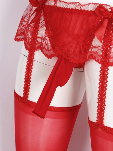 Pantimedias transparentes con volantes para hombre - Imagen 75 de 156