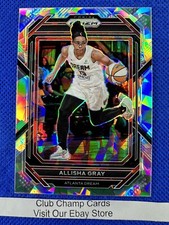 2023 #45 Allisha Gray WNBA Panini Prizm Basketball Ice Prizm Dream