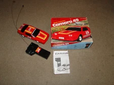 VINTAGE RADIO SHACK RADIO CONTRLLED CAMARO 49 TESTED AND WORKS COMPLETE