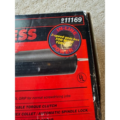 Sears Craftsman 3.6 volt Cordless Screwdriver 9-11169 New Open Box - Picture 3 of 7