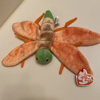 Retired Ty Beanie Babies Glow The Lightning Bug (2000)