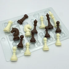 CHESS MOLD, Cake Decoration, Chocolate Mold, Unique Fondant Mold, Candy Mold