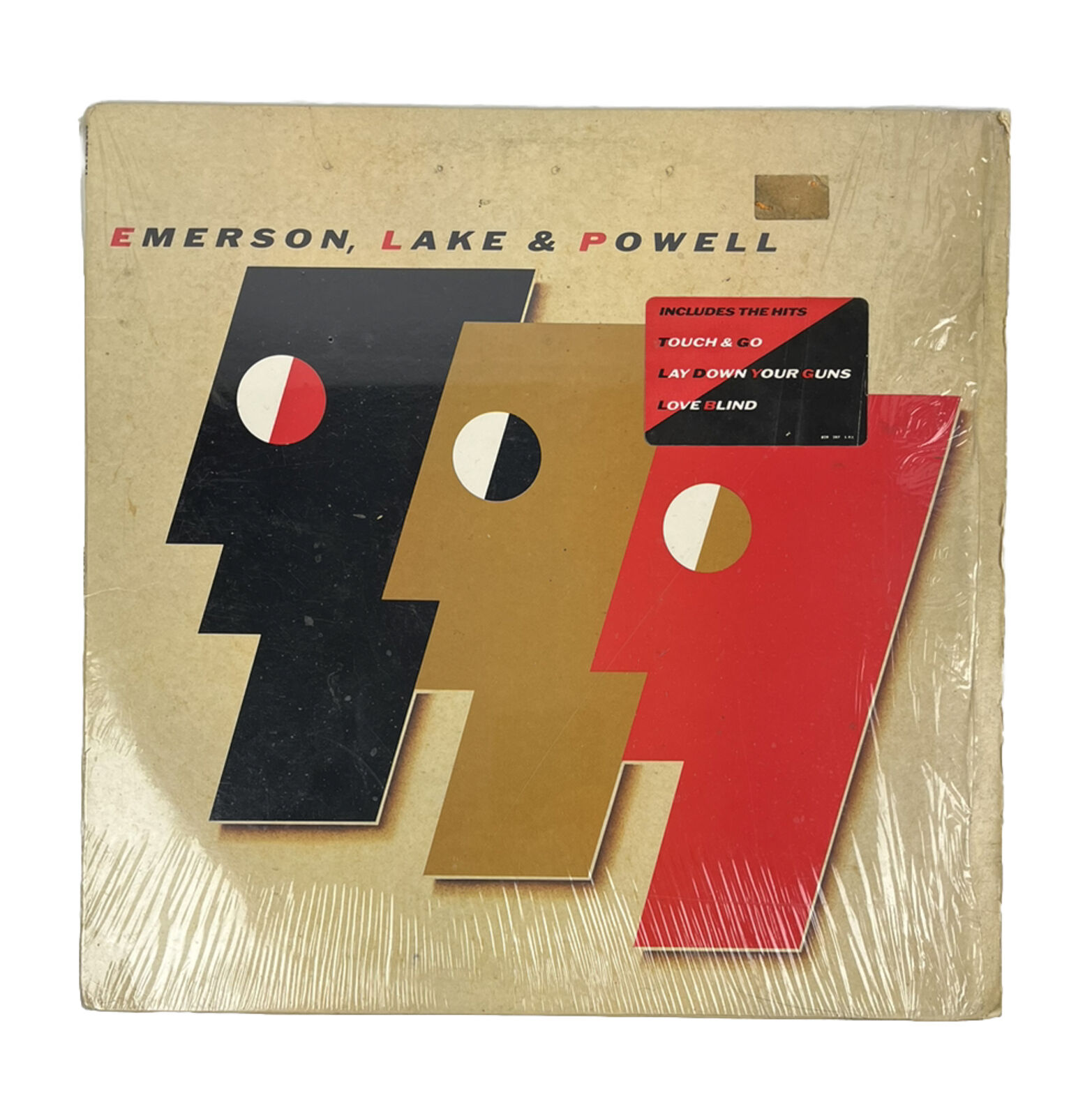 Emerson Lake & Powell Self Titled LP Vinyl Record 1986 Polydor 829 297