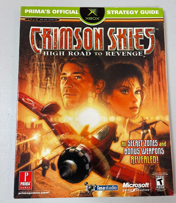 Crimson Skies High Road to Revenge Official Game Strategy Guide Xbox Prima Games