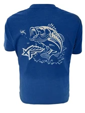 Largemouth Bass Fishing Short Sleeve T Shirts - XTREMEFINZ