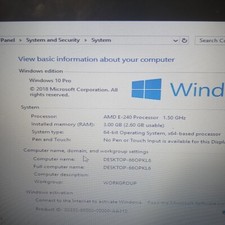 Toshiba Satellite 15.6" Laptop C655D-AMD 4GB 240GB SSD