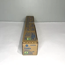 Konica Minolta TN512 Yellow A33K232 Standard Yield Toner  For BizHub C454,  NEW