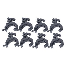 Stage Par Light 8Pcs Clamps Hook Aluminum Alloy Truss Clamp Heavy Duty 330lbs