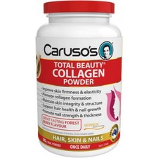 Carusos Natural Health Total Beauty Collagen 100 grams Powder