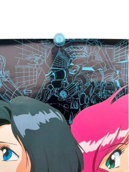 Bubblegum Crisis ! 2 GEO CLIMBERS Poster Rinna & Nene B2 Anime Art