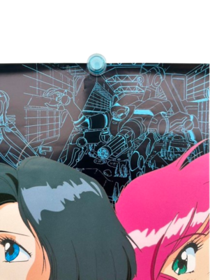 Bubblegum Crisis ! 2 GEO CLIMBERS Poster Rinna & Nene B2 Anime Art