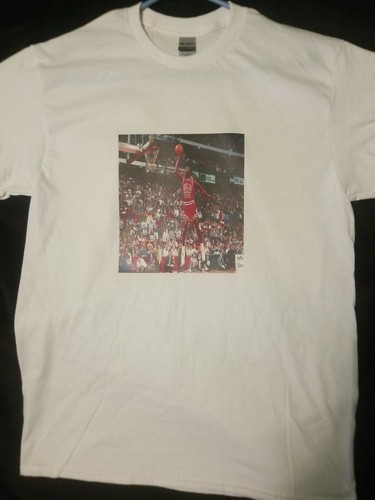 men's vintage michael jordan dunk t-shirt FREE SHIPPING!!! all sizes same price!