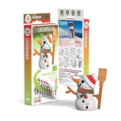 EUGY - 3D Bastelset Schneemann Eugy