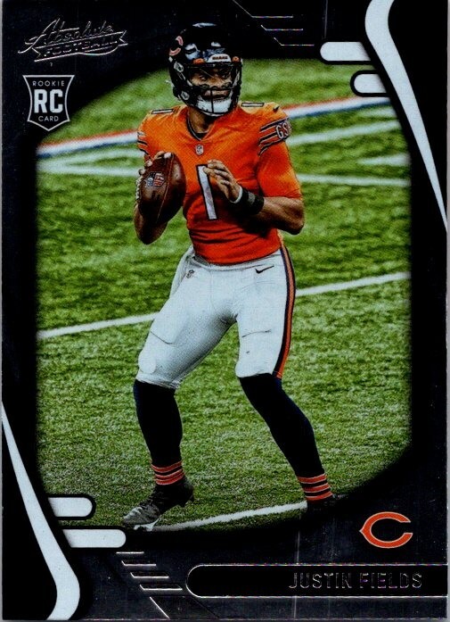 2021 Absolute Justin Fields Rookie Card RC #108 Bears