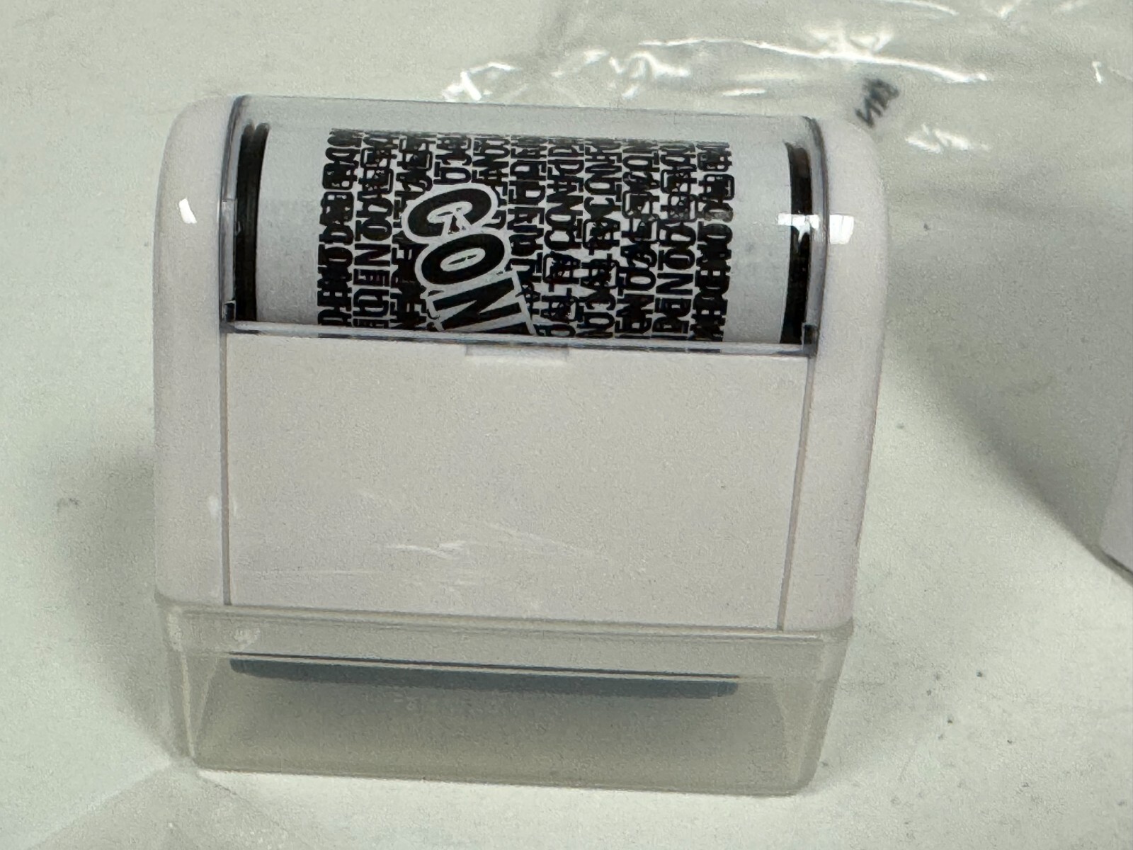 x3 Ever Mark ID Protector Ink Roller Identity Theft Protection Roller Stamp Wht