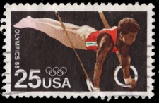 UNITED STATES 2380 - Seoul Olympics "Gymnastic Rings" (pa59892)