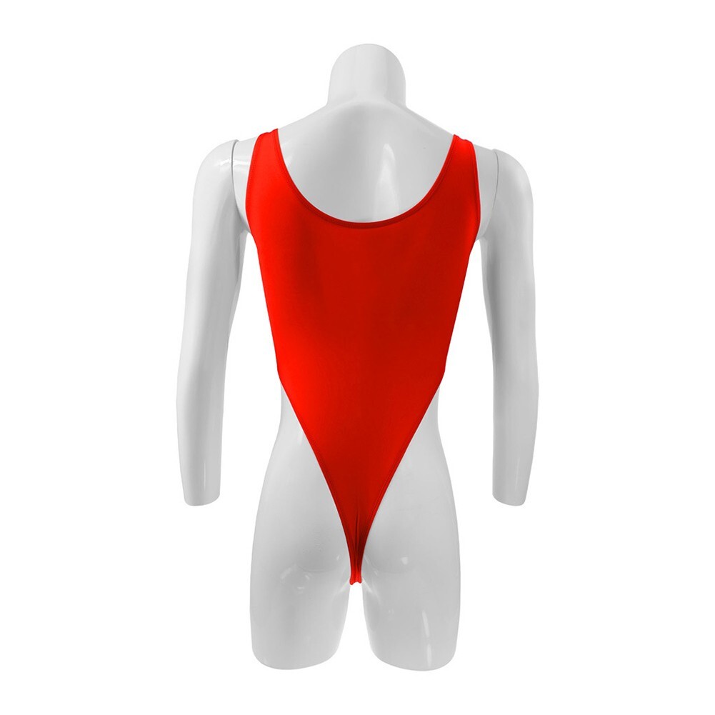 Mens Bodysuit Leotard Loungewear Mesh Sexy Sleeveless Slimming Stretch