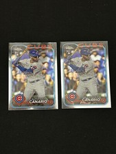 Alexander Canario (2) 2024 Topps Chrome #174 RC Refractor Cubs
