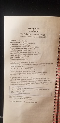 The Pocket Handbook for Biology - Picture 3 of 5